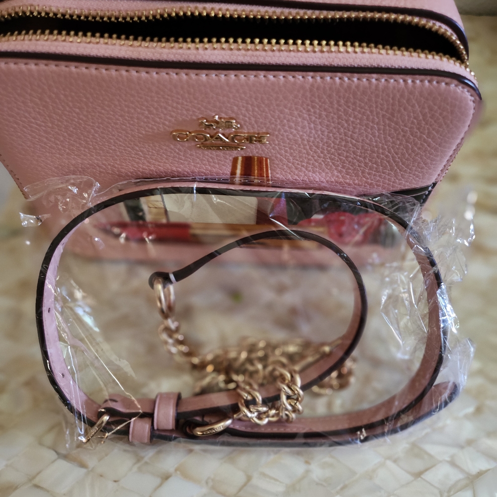 COACH X TOM WESSELMANN Box Crossbody Pink Bag ***NWOT*** - Picture 4 of 4
